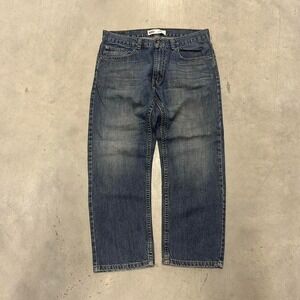 Y2K Dark Wash Levi's‎ Flared Wide Leg Fall Essential Bootcut Jeans